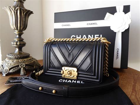 black chanel boy bag gold hardware|chanel boyfriend bag small.